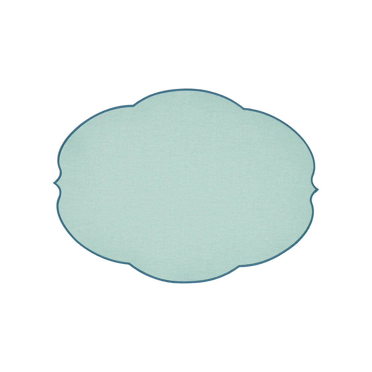 TOVAGLIETTA "FLOWERS" - Dusty blue