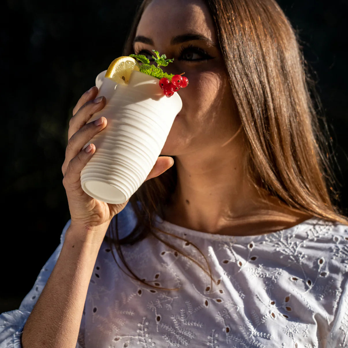 SET 6 BICCHIERI ALTI TUMBLER "TIERRA"