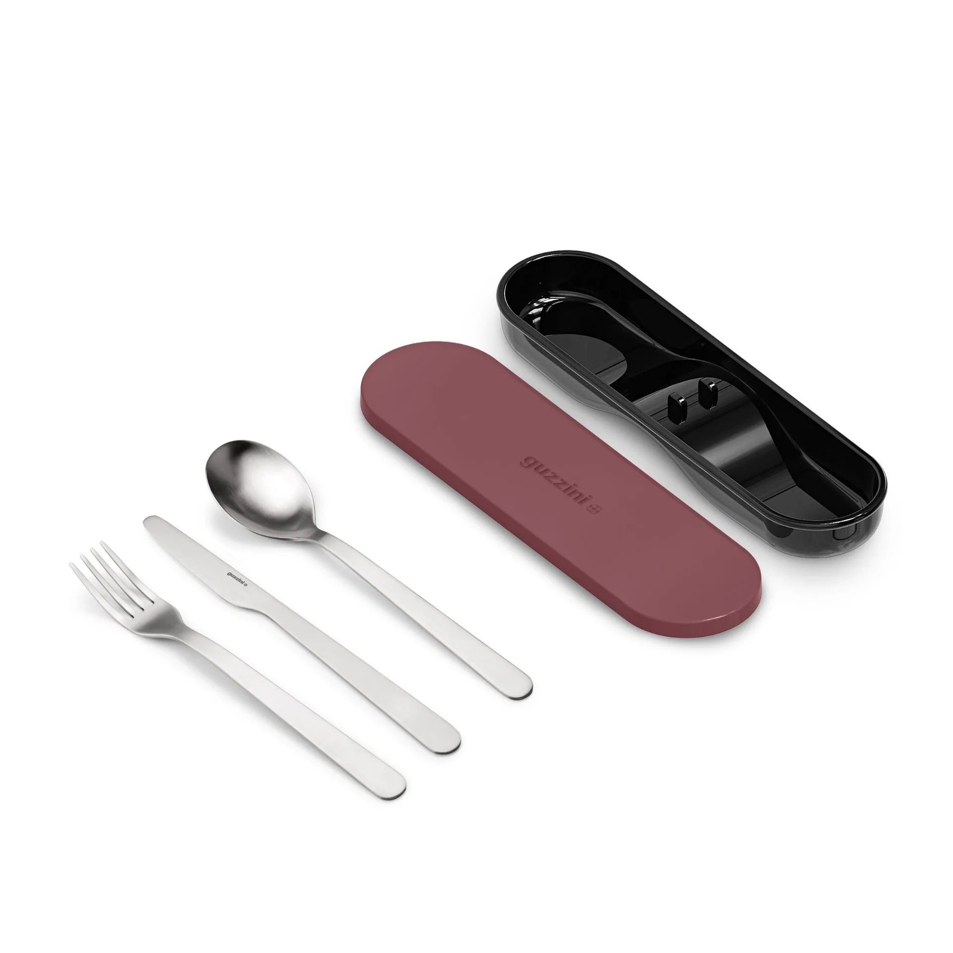 LUNCH BOX CON CONTENITORE 'STORE&GO' "ON THE GO" - COLOR MAUVE