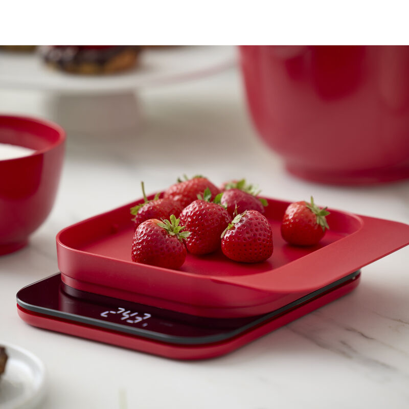 Bilancia da cucina Mensura - colore rosso