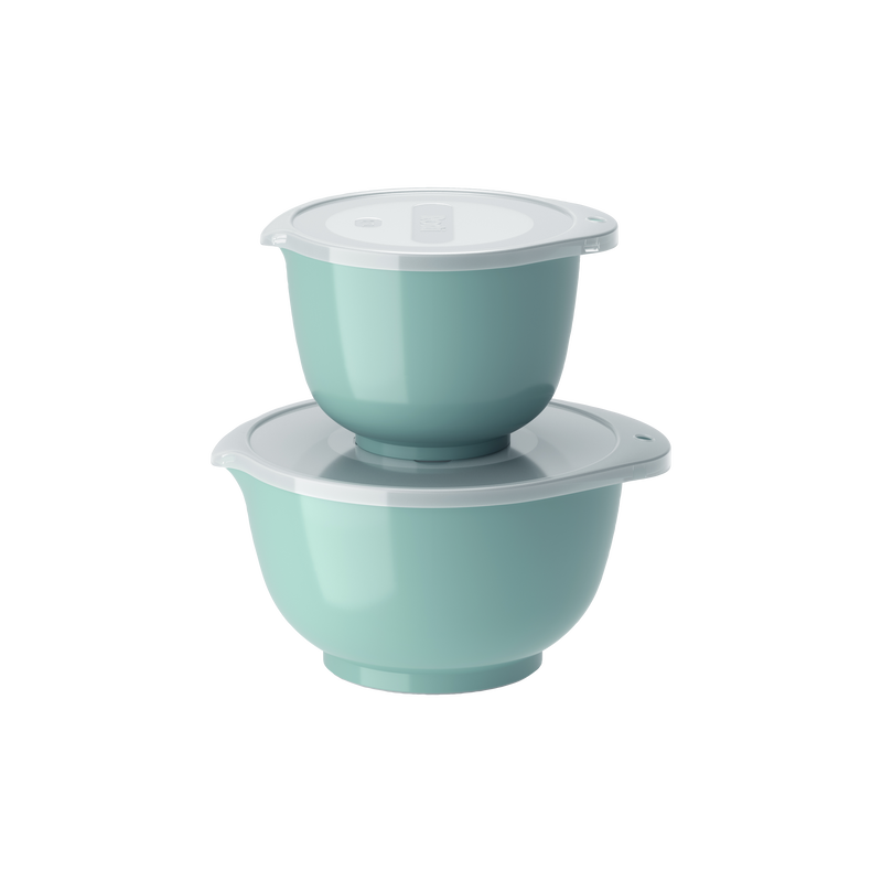 Margrethe Set di ciotole per impastare 4 parti 4 pz. - color nordic green