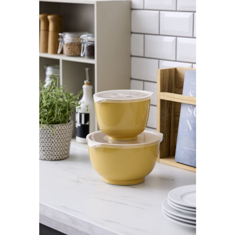Margrethe Set di ciotole per impastare 4 parti 4 pz - color curry