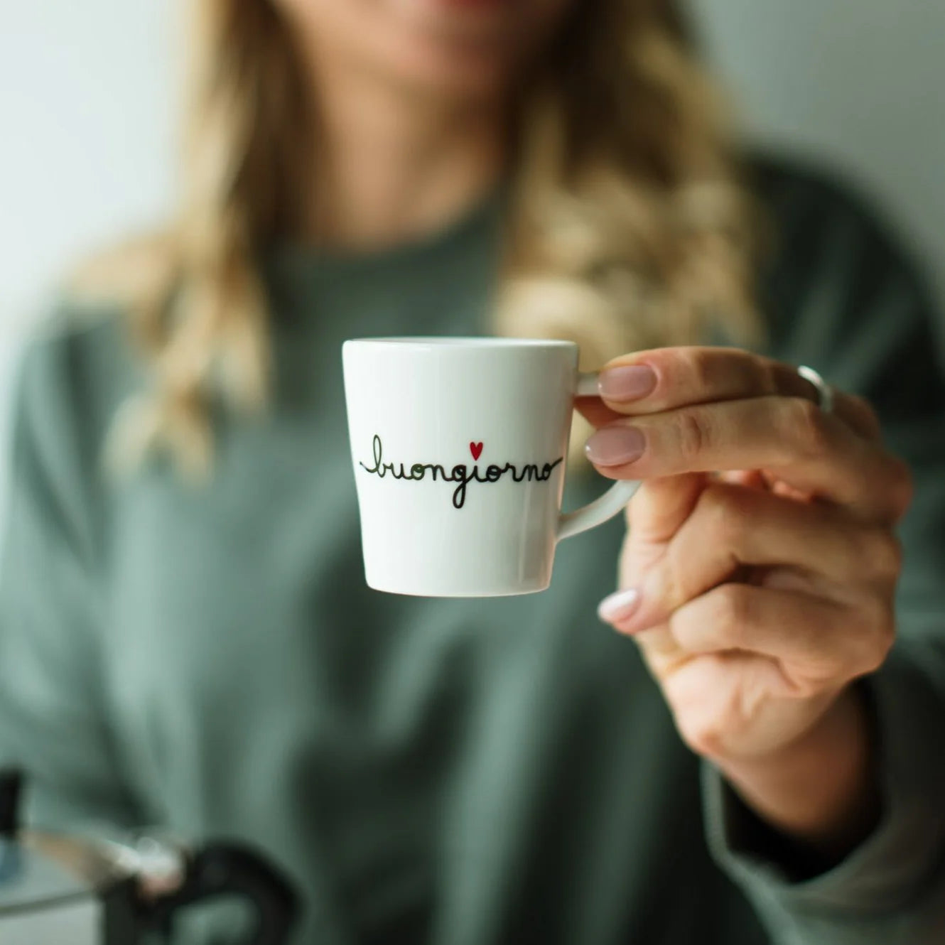 Set 2 tazzine espresso " Buongiorno "