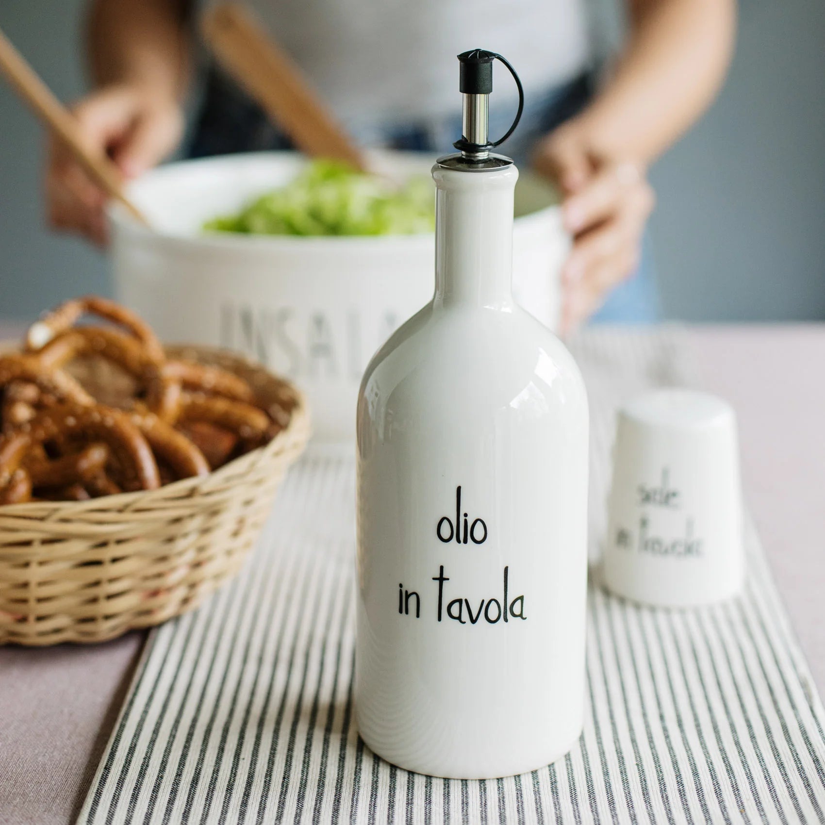 Bottiglia " Olio in tavola " - 600ML