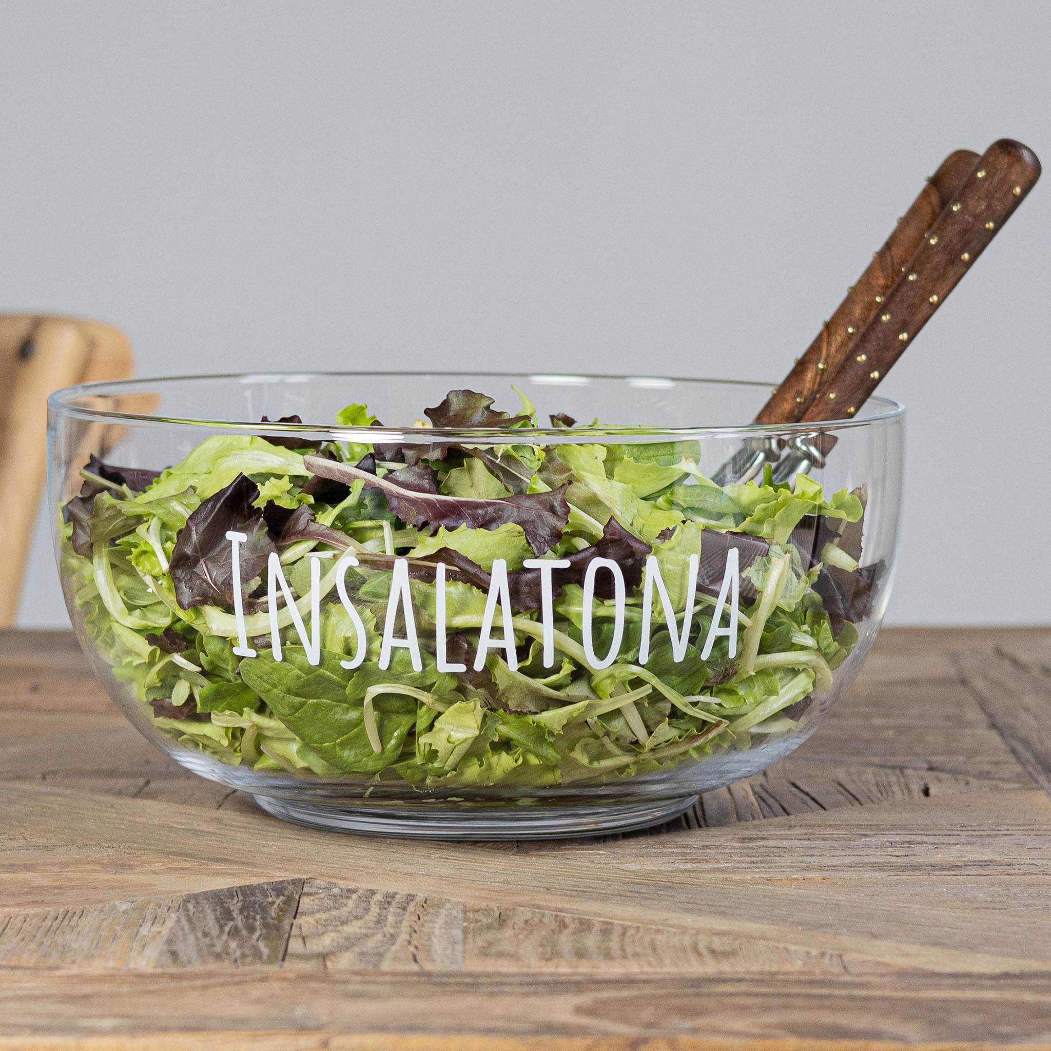 Insalatiera in Vetro " Insalatona "