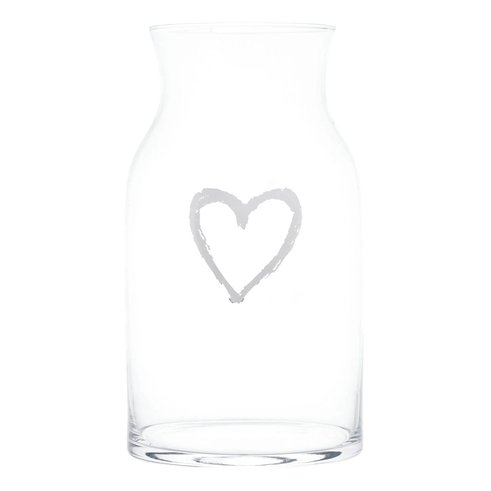 Simple Day Vaso Portafiori decoro Cuore Graffiti