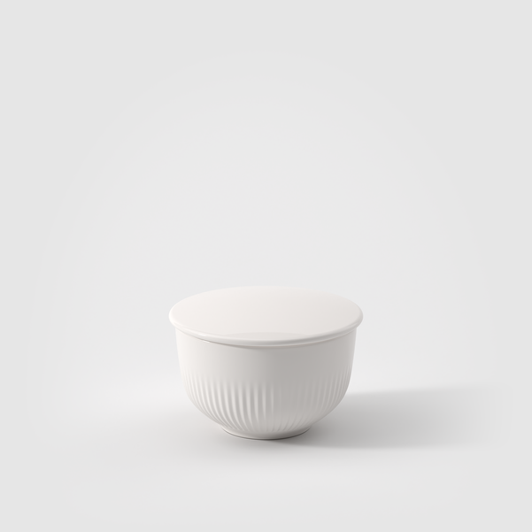 Afina Zuccheriera  bianca, 90 ml, Premium Porcelain