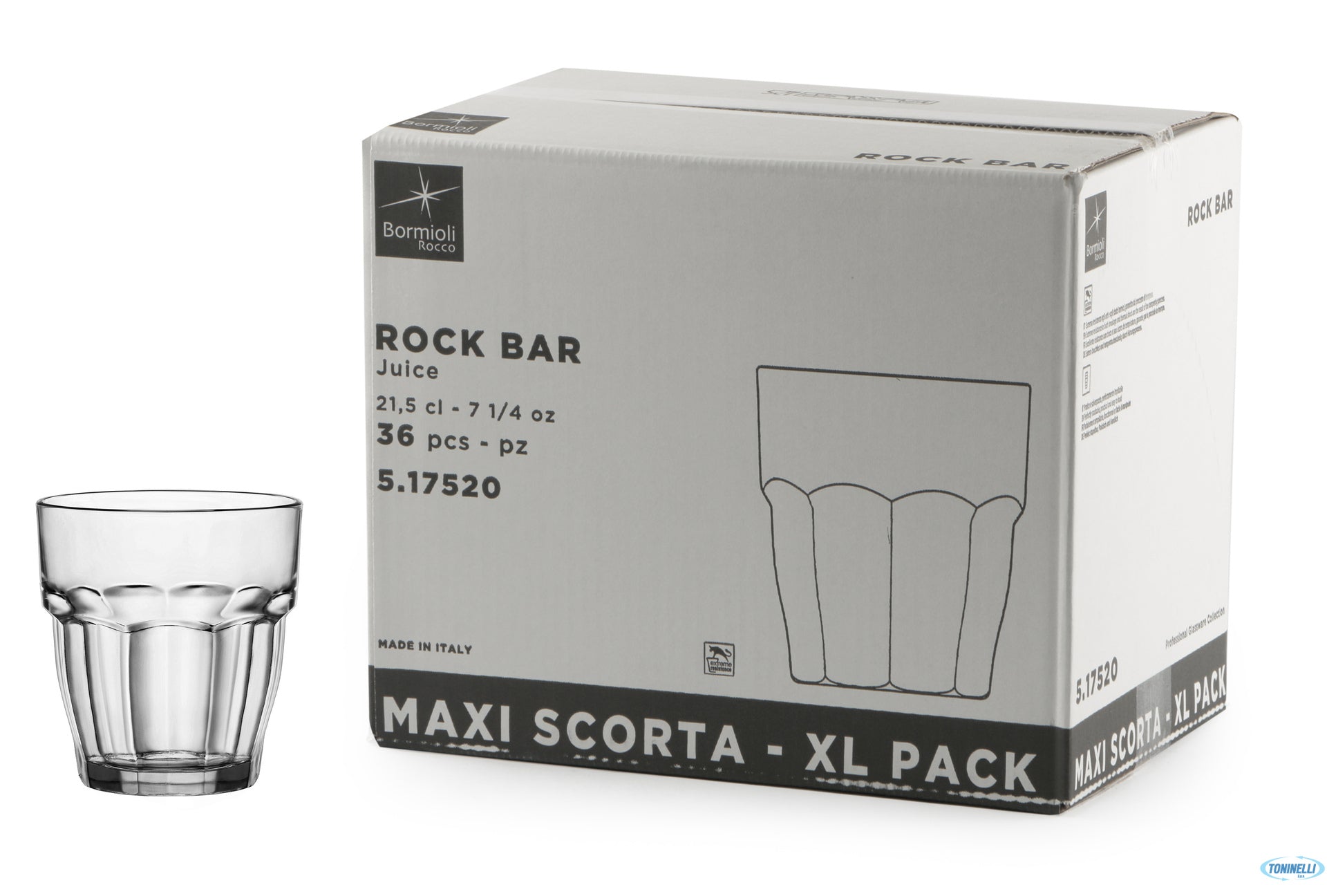 ROCK BAR-BICCHIERE JUICE CL 20