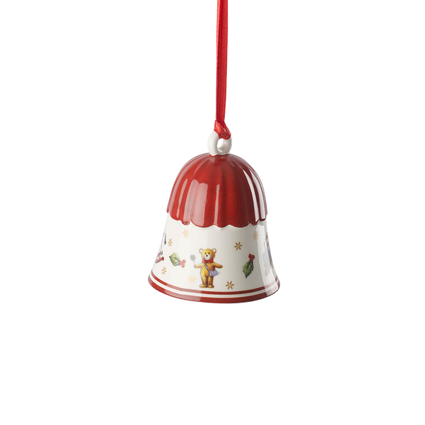 Toy's Delight Addobbi natalizi  rosso, 5,4 x 5,4 x 6,5 cm, Premium Porcelain
