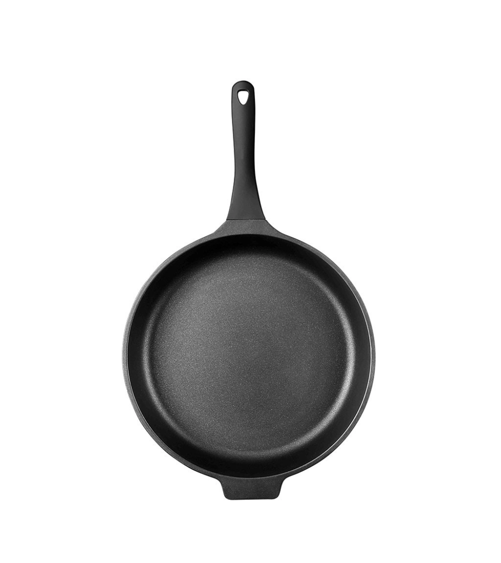 PINTI INOX - Padella antiaderente con manico e maniglia 32 cm - 35000532