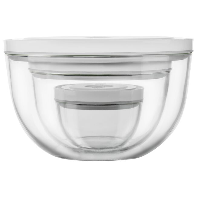 ZWILLING Fresh & Save BOWLS Set di ciotole sottovuoto S/M/L / 6-pz., vetro