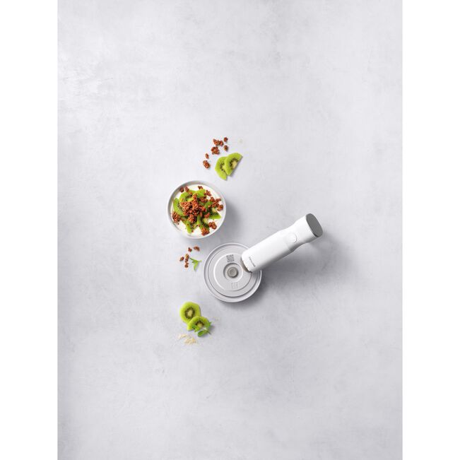 Coperchio della ciotola sottovuoto S / 12 cm, bianco