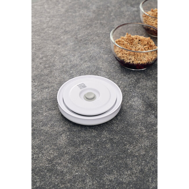 Coperchio della ciotola sottovuoto S / 12 cm, bianco