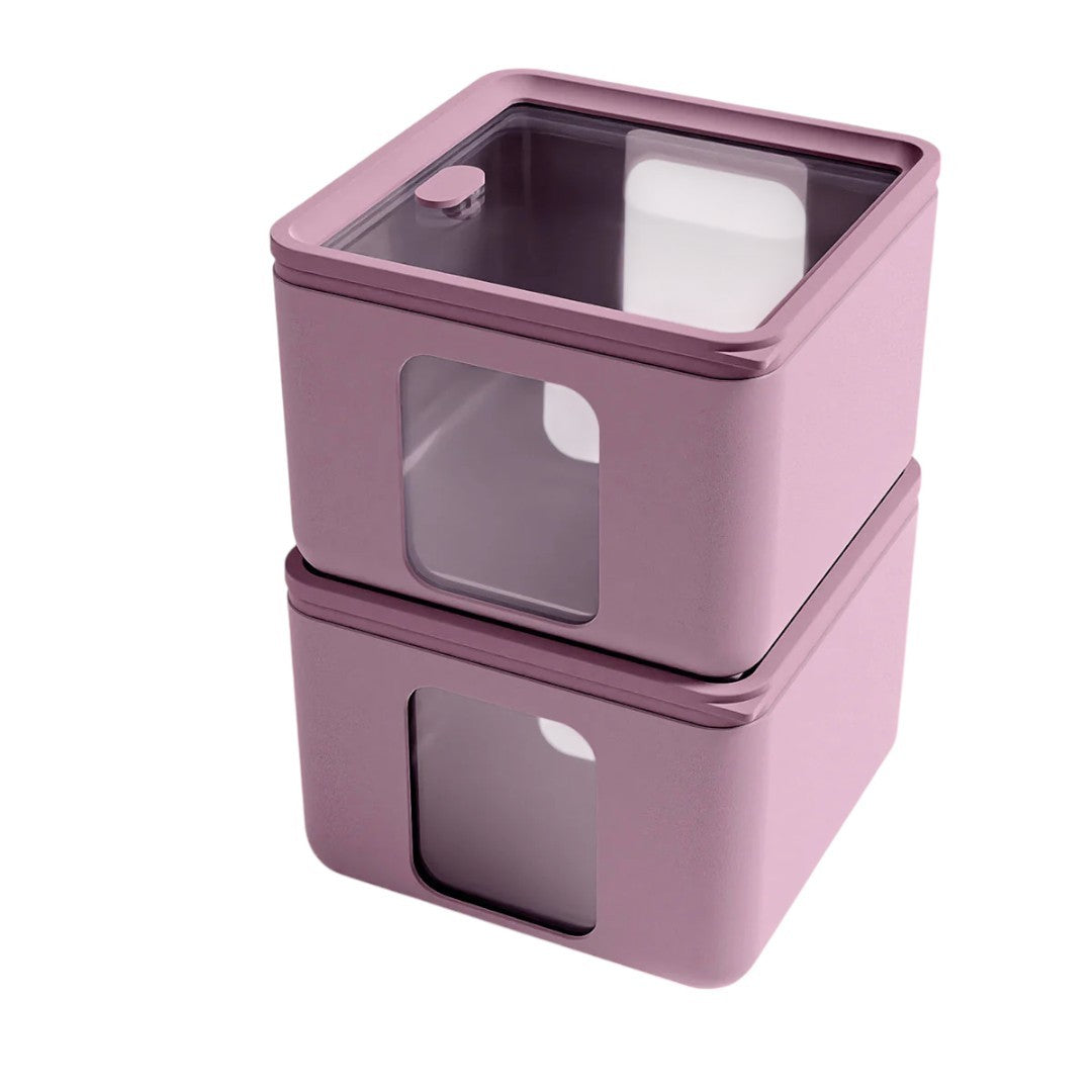 Blim PLUS Peek Box Contenitore Quadro 2 Pezzi 10x13cm Mauve