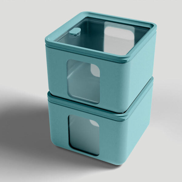 Peek Box Quadro - colore teal