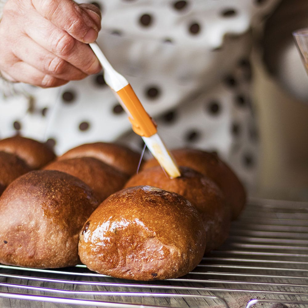 PENNELLO CON SETOLE IN POLIESTERE 4 CM