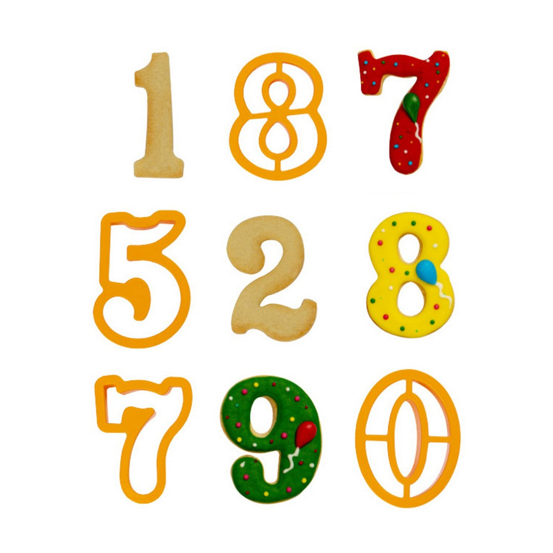 Decora Set tagliapasta numeri extra large