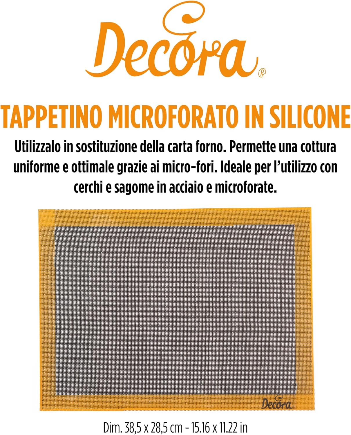 Tappetini microforati in silicone