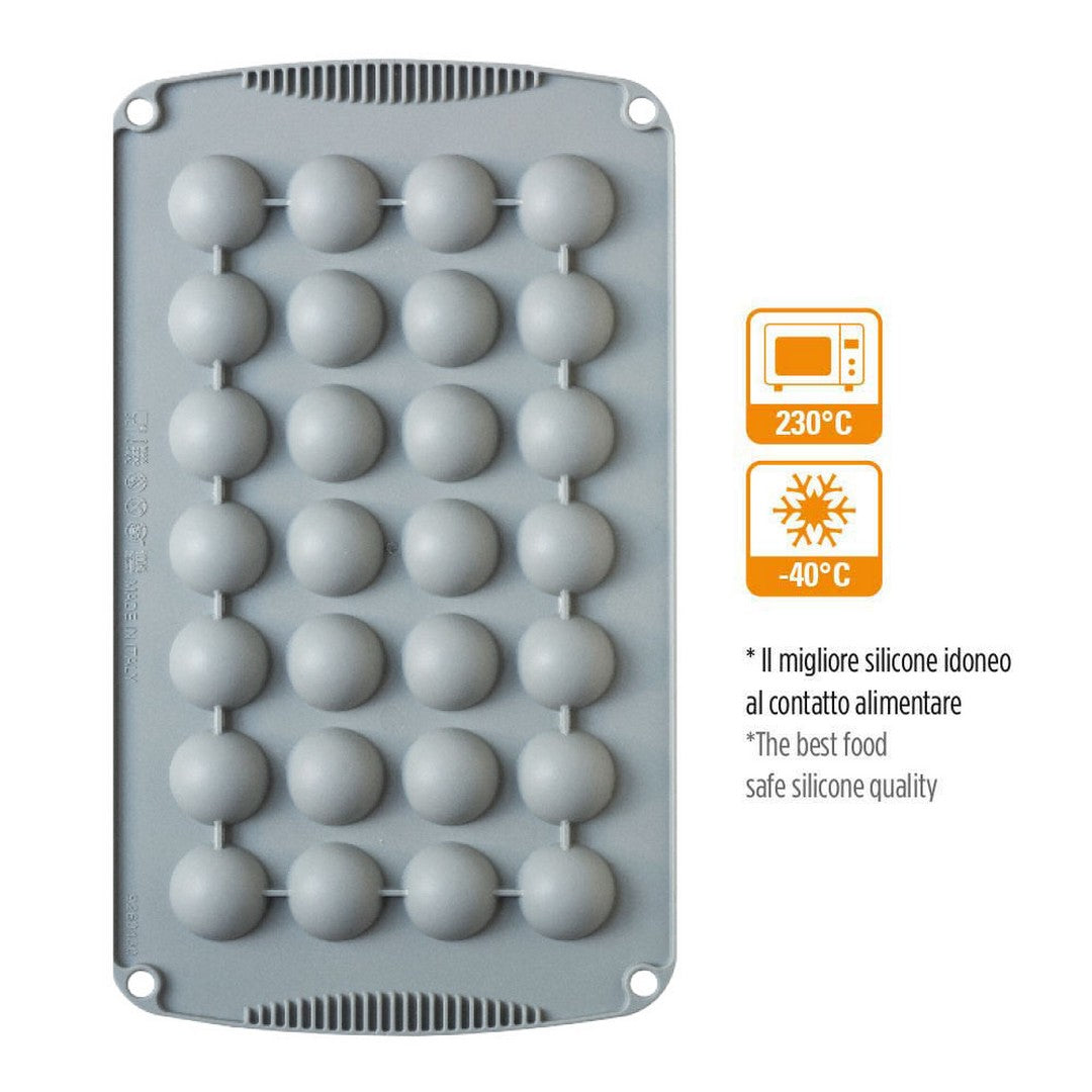 Decora Stampo in silicone Mezza Sfera 3 cm