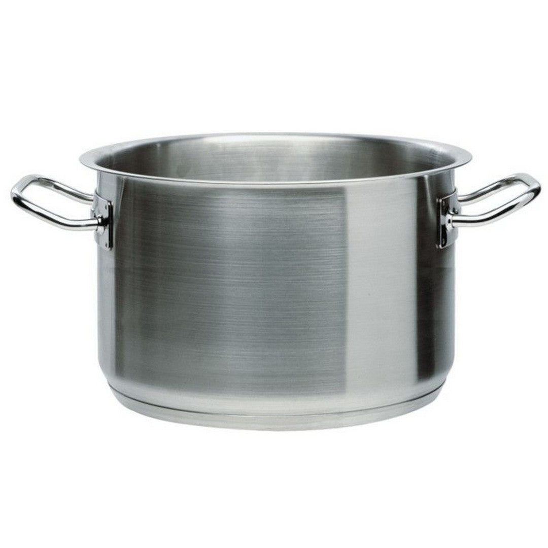 Ilsa Casseruola alta per induzione con 2 maniglie inox 18/10 Ø cm 32