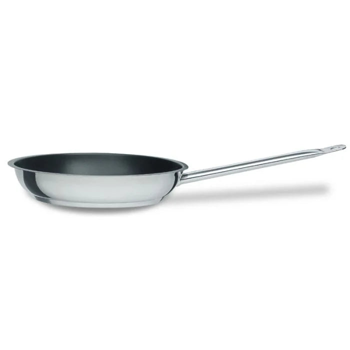 PADELLA ANTIADERENTE D.20 H.4 ACCIAIO INOX 18/10