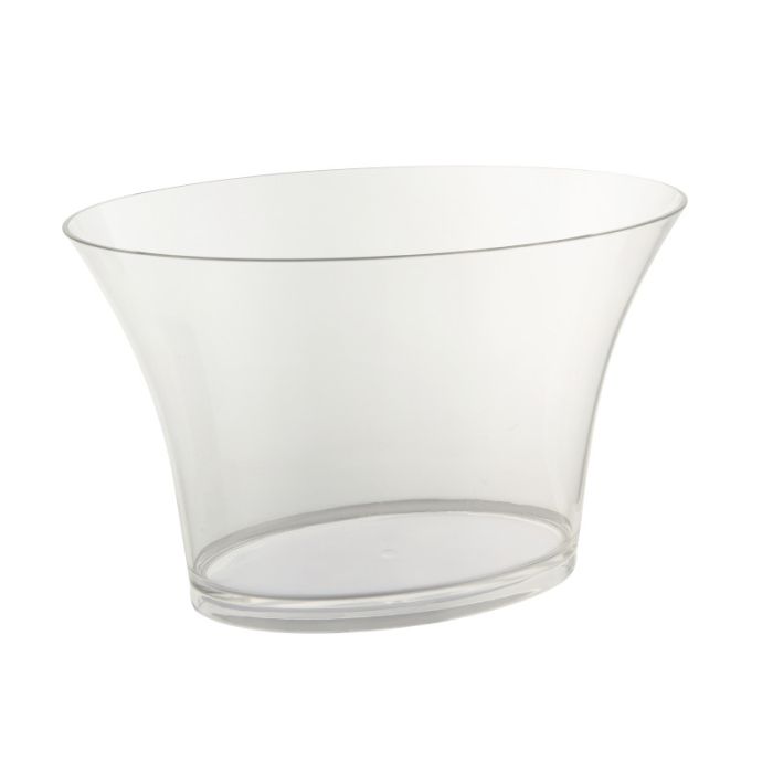 SECCHIELLO CHAMPAGNE 33X21CM  H.21CM - ACRILICO