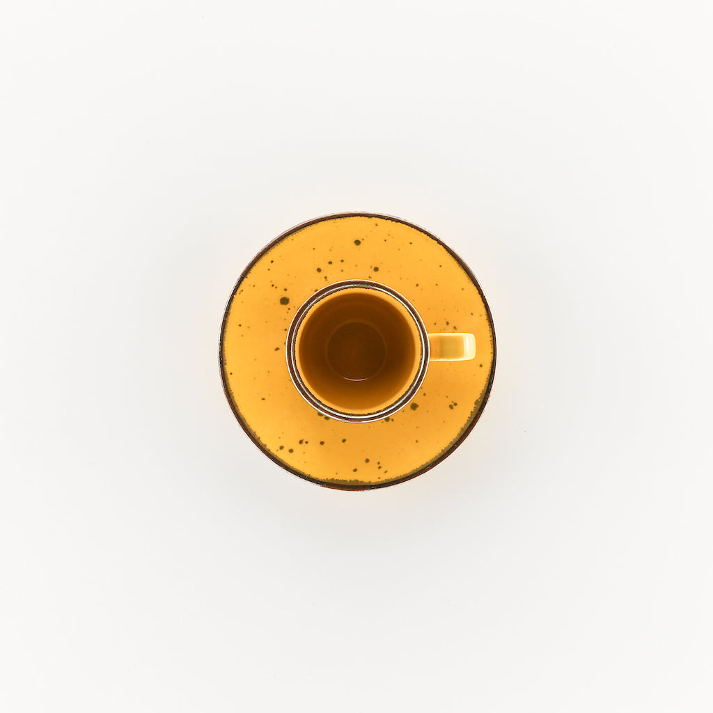 Set 6 tazze caffè Cottage Yellow