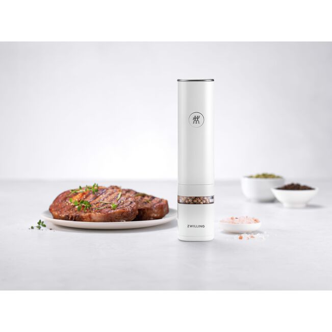 Macina spezie elettrico, bianco