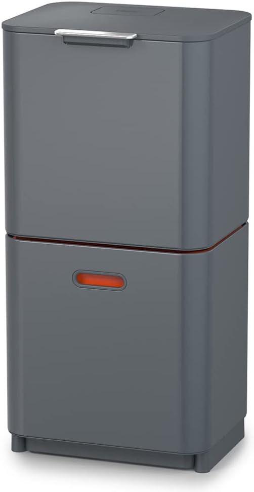 Totem Max, pattumiera da cucina 60l / Grafite