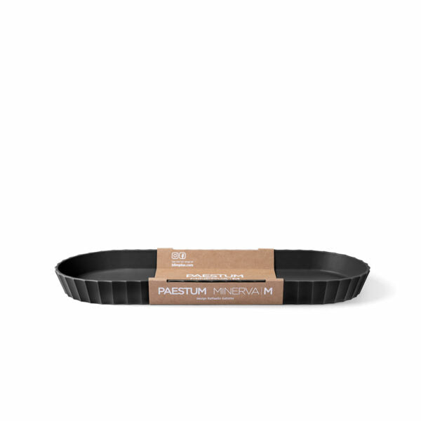 VASSOIO MINERVA M - COLOR CARBON BLACK