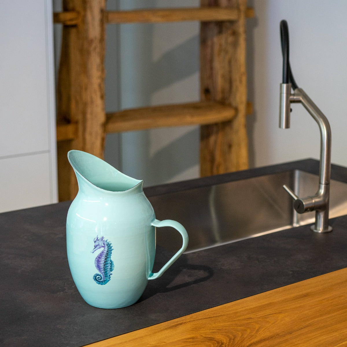 Caraffa in Latta smaltata / 2,6L Azzurro