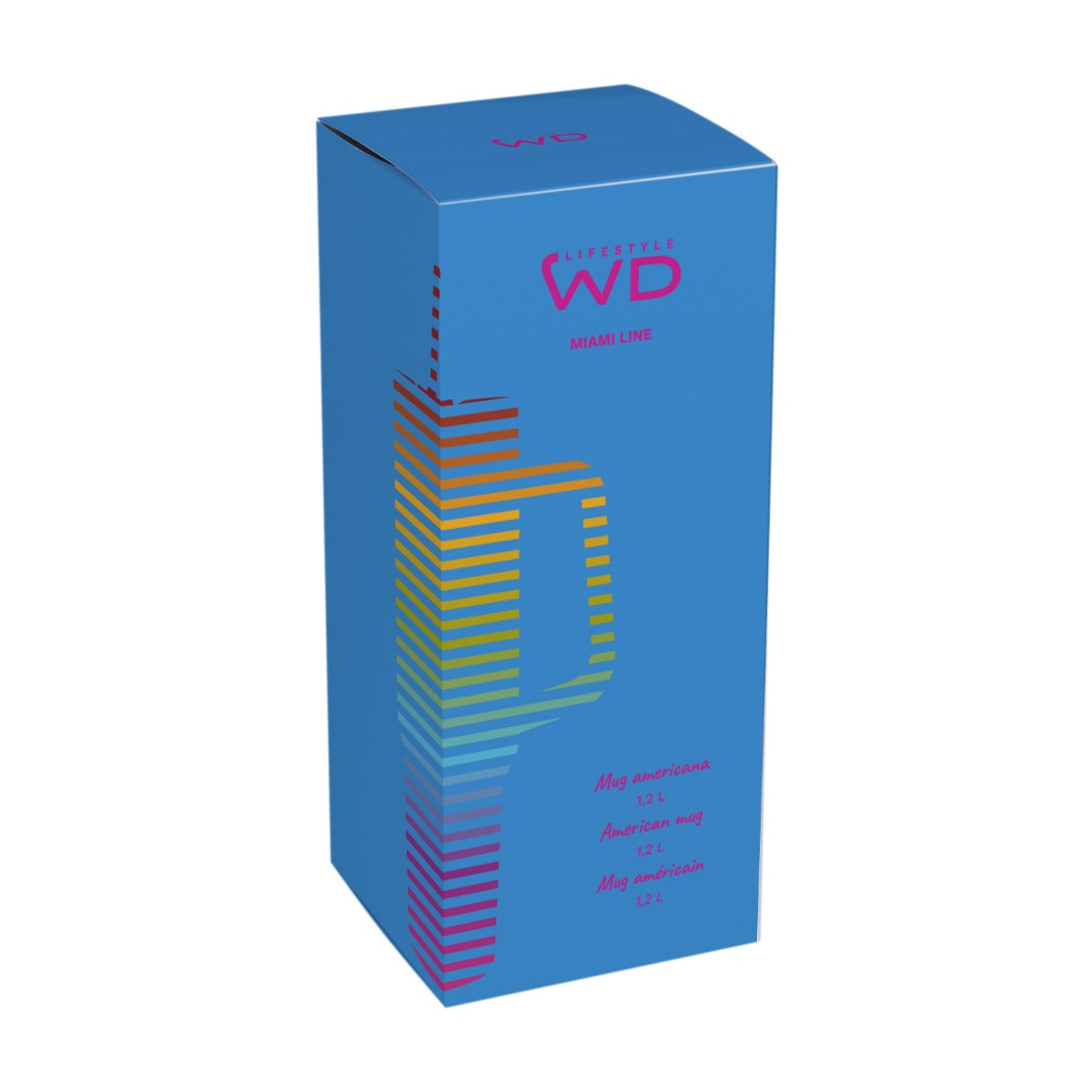 Mug americana - acciaio inox / 1,2L Azzurro