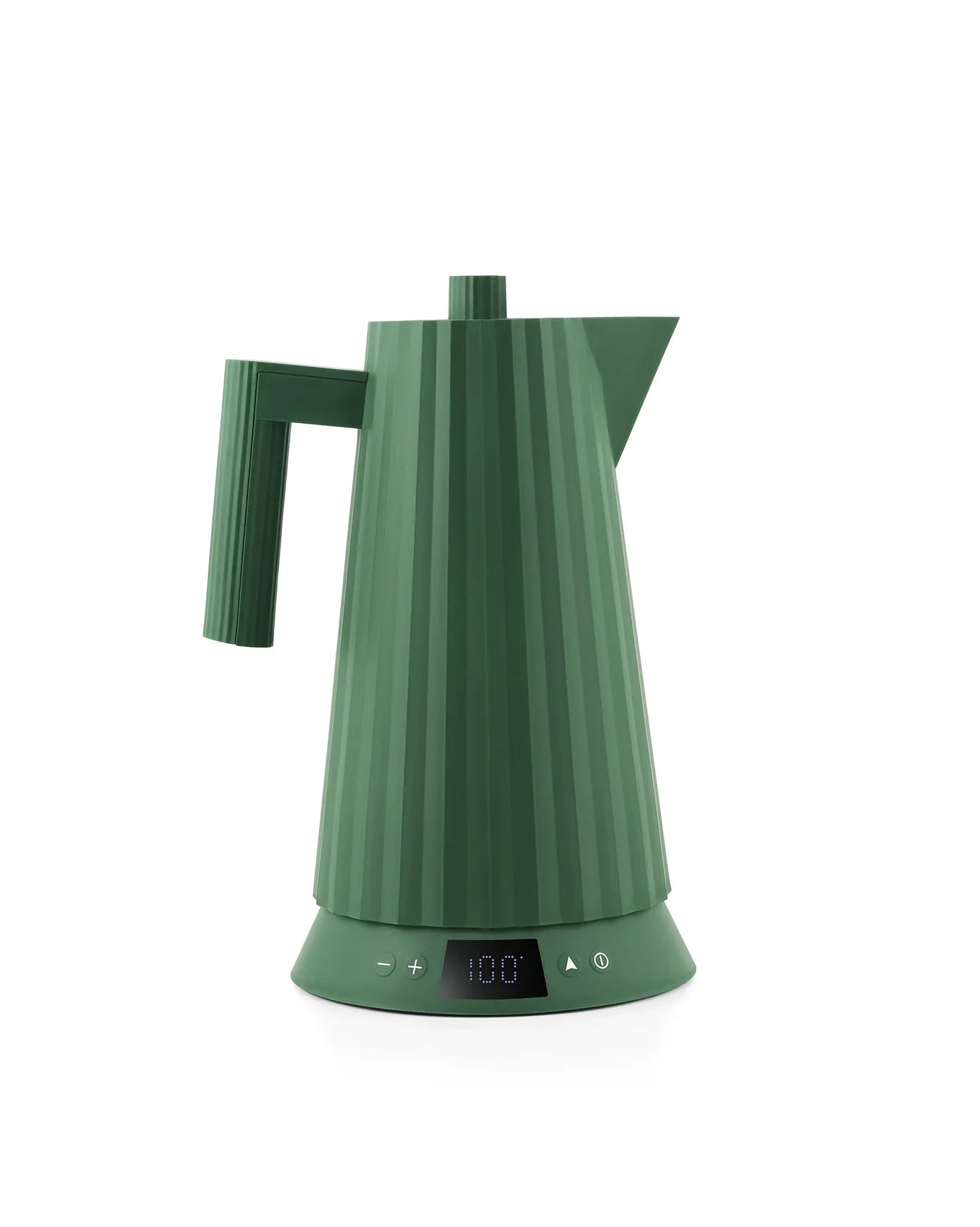 Alessi - Plissè bollitore elettrico spina europea colore verde