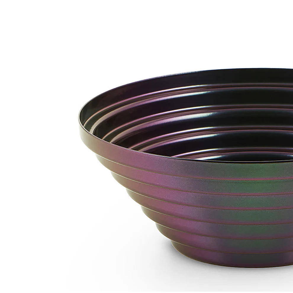Maya - cestino rotondo color purplegreen - 20 cm