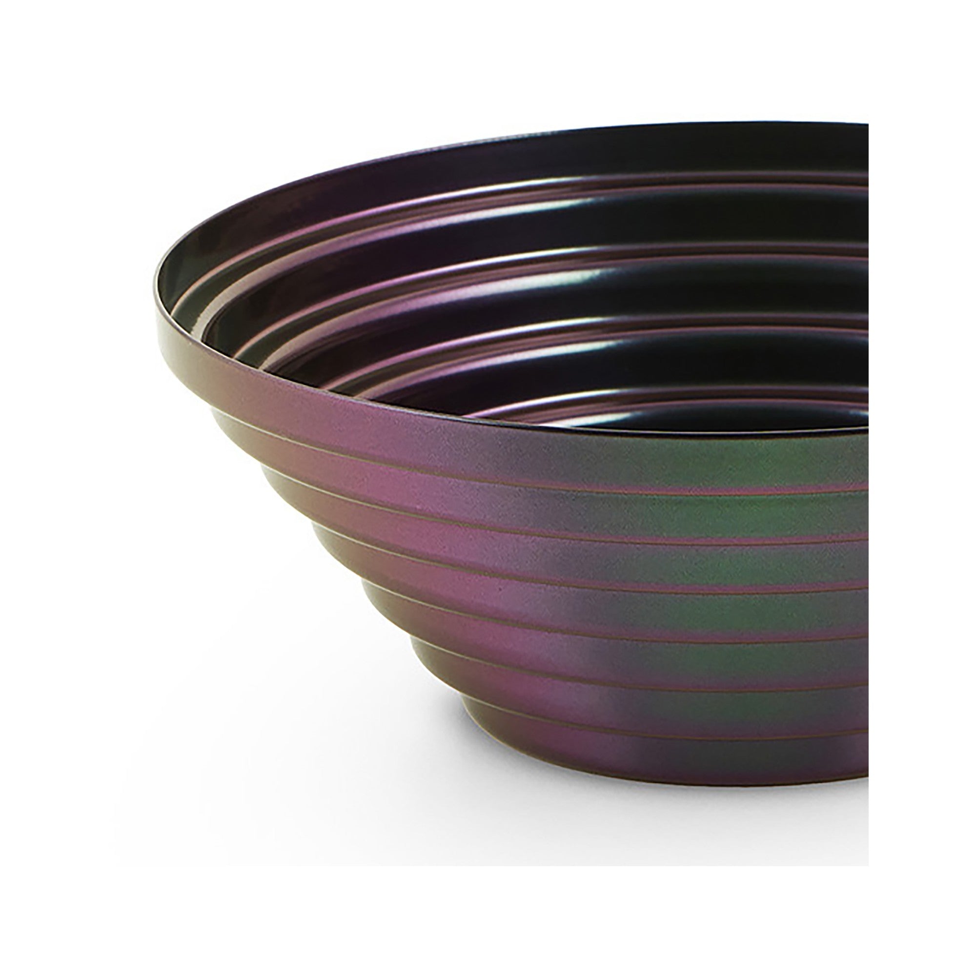 Maya - cestino rotondo color purplegreen - 25 cm