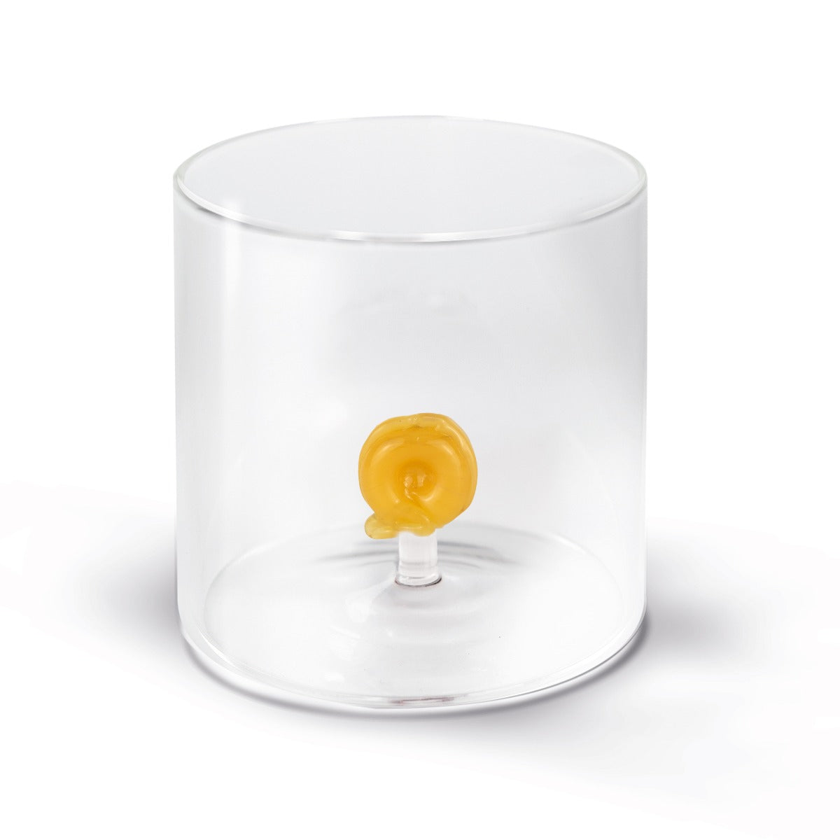Bicchiere in vetro borosilicato - 250 ml / Decoro Pasta Tortellino