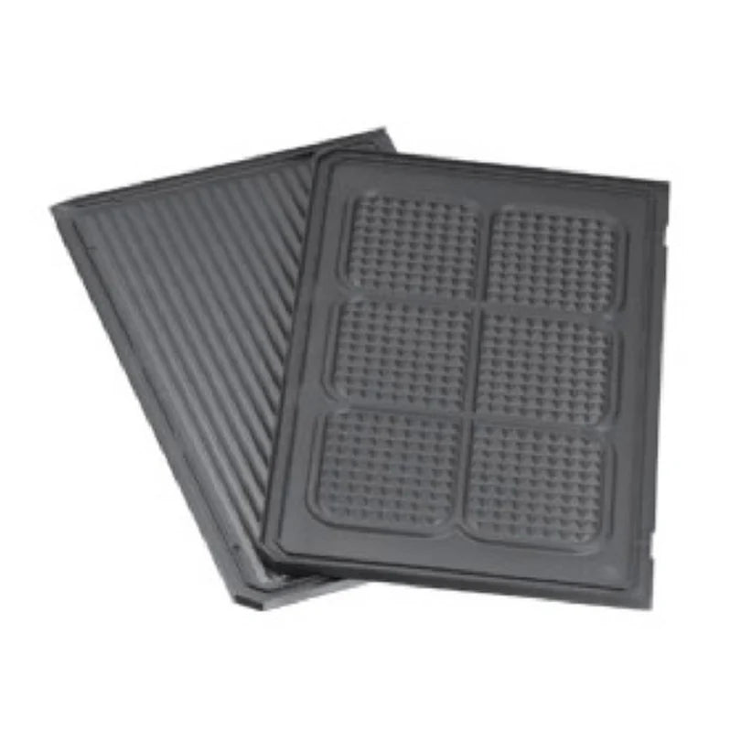 Griglia con 2 Piastre - con  apertura