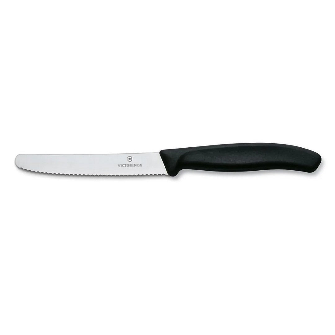 Victorinox Coltello tavola ondulato manico nero - Swiss Classic