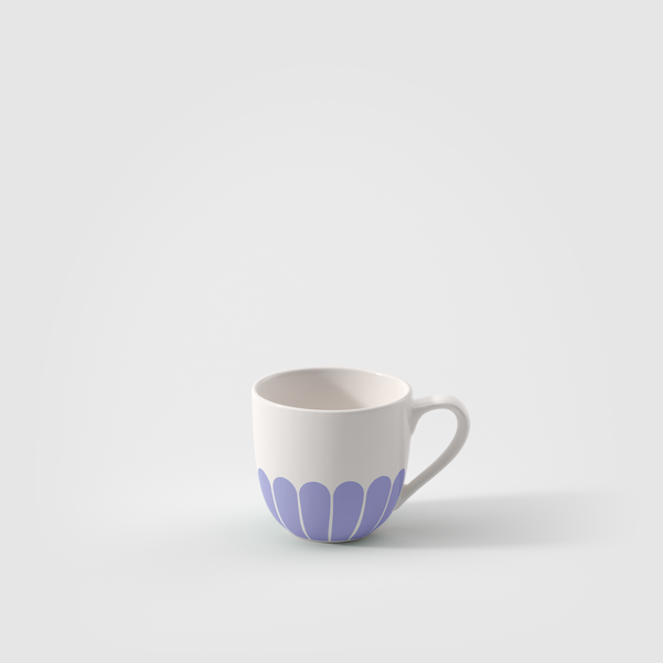 "Fleur" Tazzina da caffè / Bleu