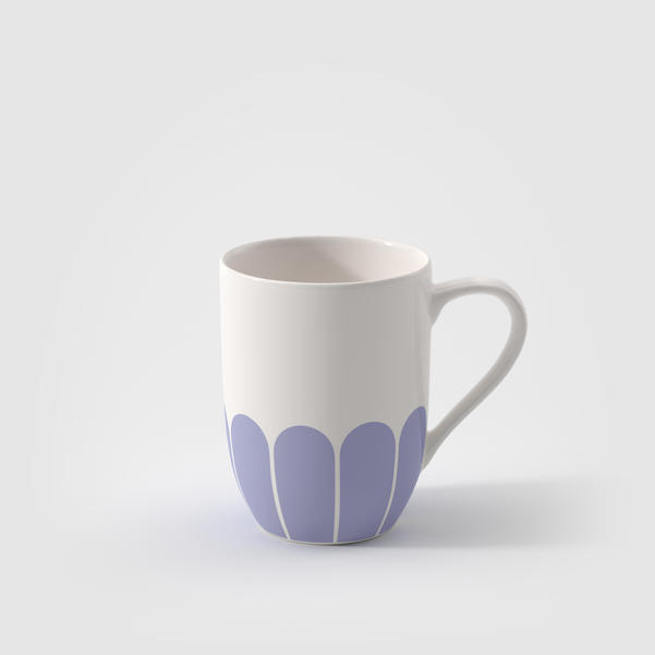 "Fleur" Tazza con manico / Bleu