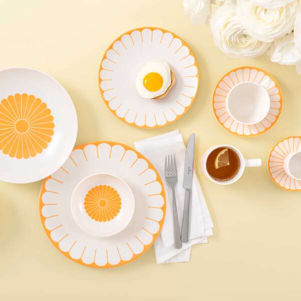 "Fleur" Piatto da dessert - colazione / Soleil