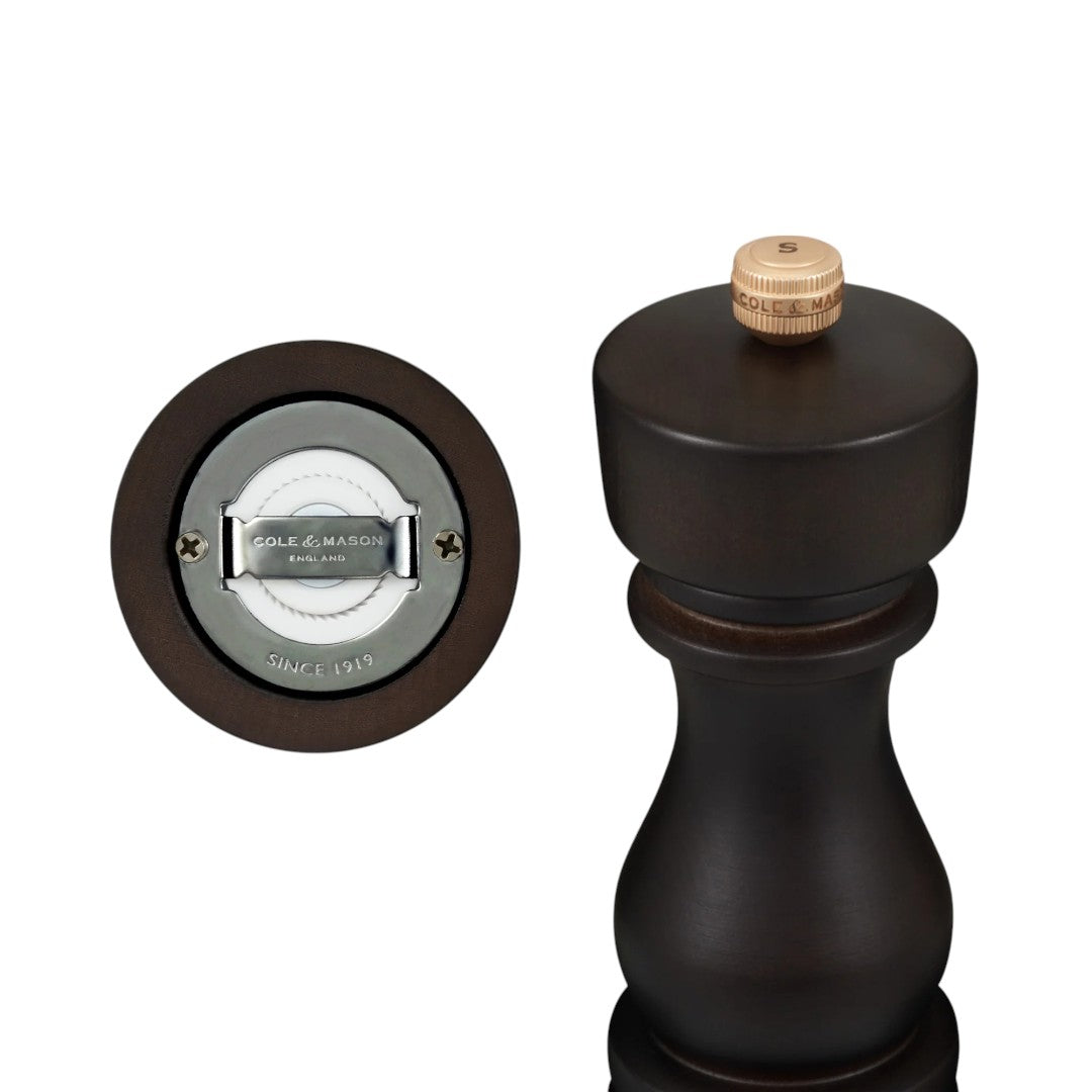Cole&Mason Macina sale in legno - 22 cm / Chocolate Wood