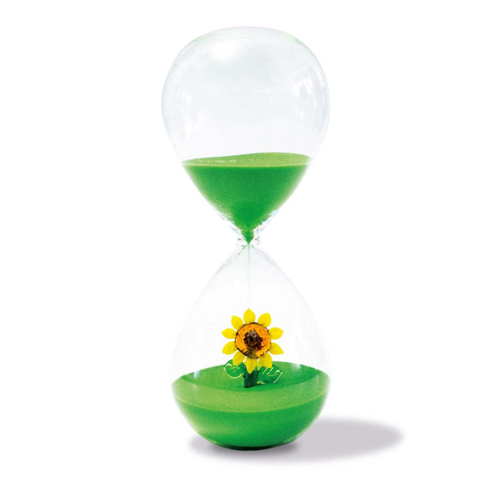 Clessidra in vetro borosilicato con soggetto interno in vetro Durat