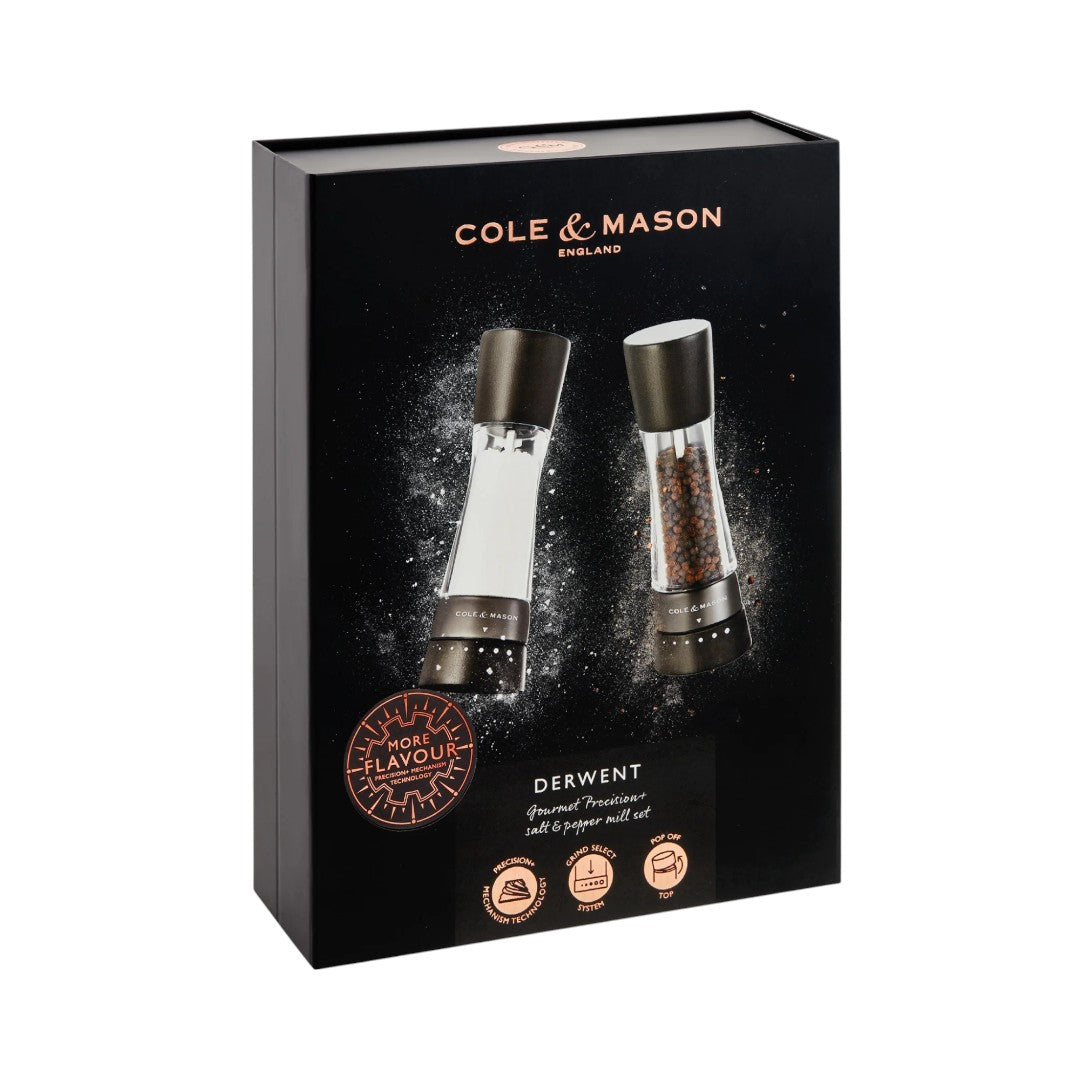 Cole&Mason Macina Sale-Pepe in Legno - 19 cm