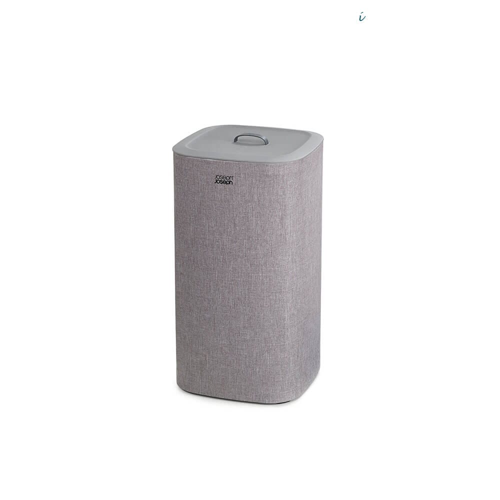 Tota 60L Cesto separatore per biancheria di colore grigio