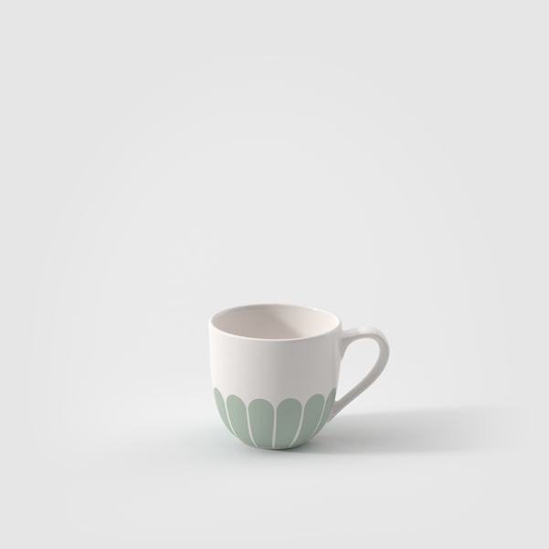 "Fleur" Tazzina da caffè / Vert