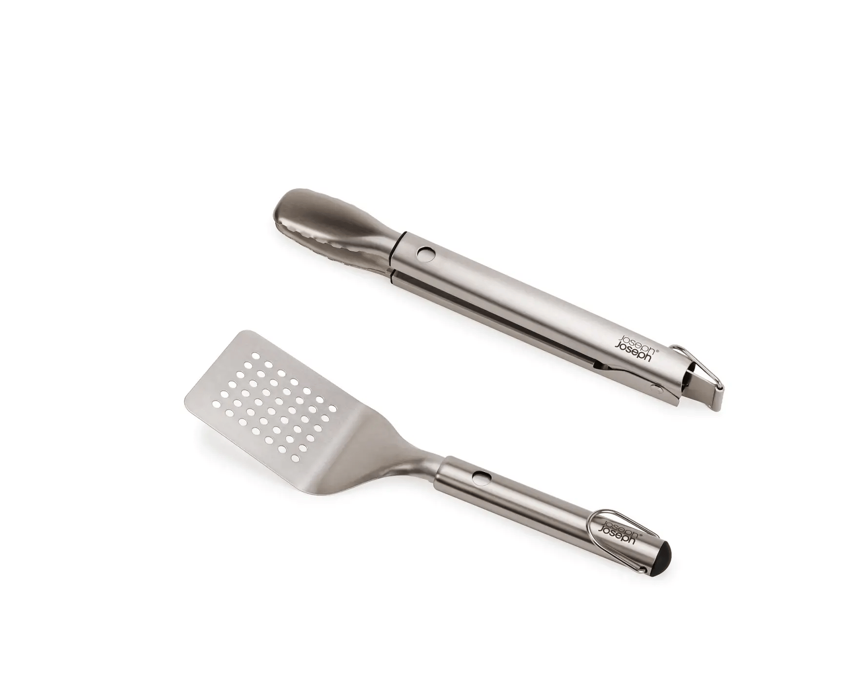 GrillOut™ 2 pezzi Spatola e Pinza per barbecue - Acciaio inox