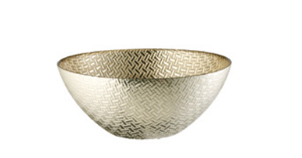 "Pattern" Coppetta - 14,5cm / Oro-Silver