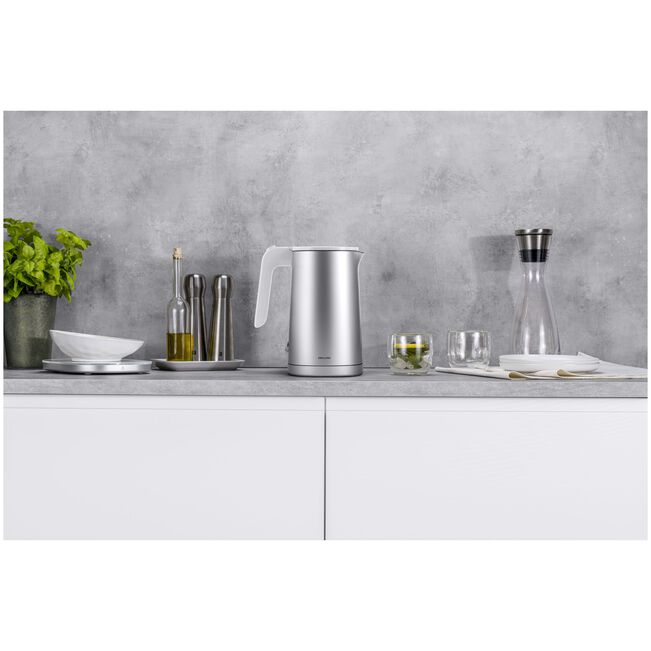Enfinigy Bollitore elettrico - 1 l, colore argento