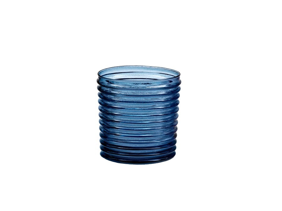 "Vertigo" set 6 bicchieri acqua - 30 cl / Blu riviera